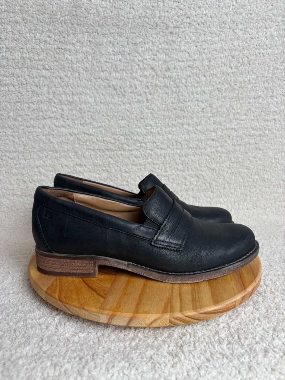 Joseph Seibel Shoes Womens 8-8.5 Sienna 96 Penny Loafer Leather in Black
